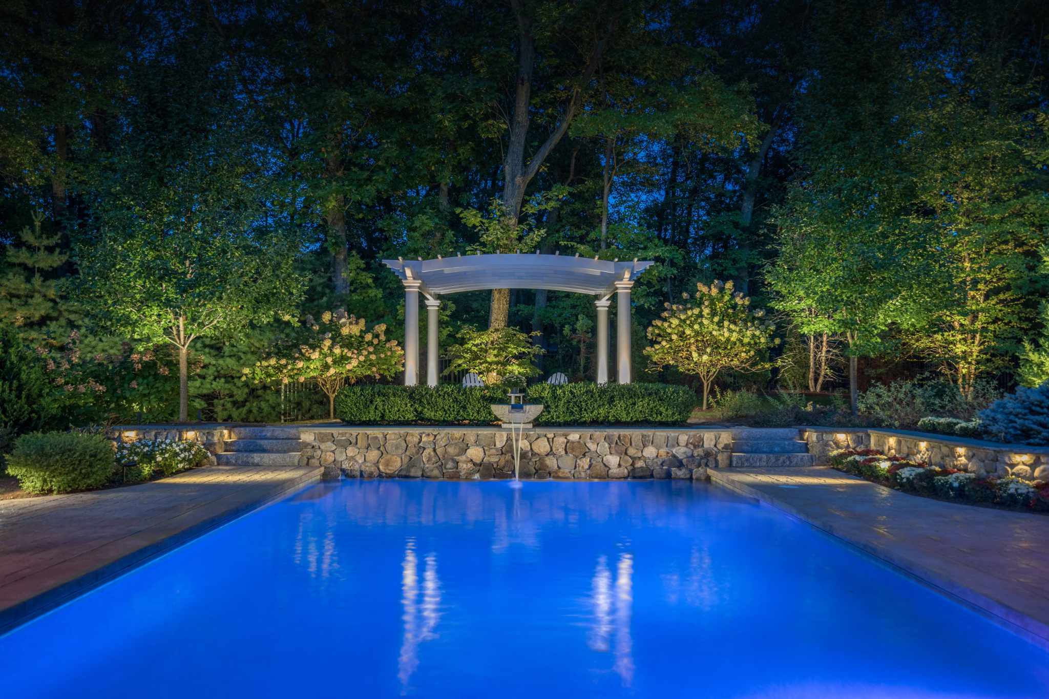 Pool, Path and Tree Lights